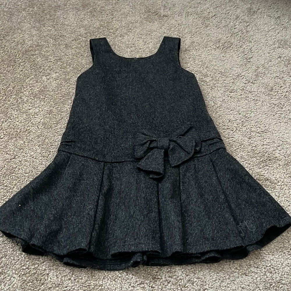 Tartine et Chocolat wool blend pinafore 4A